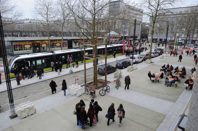 Une rame pour Noël, présentation en avant-première aux habitants